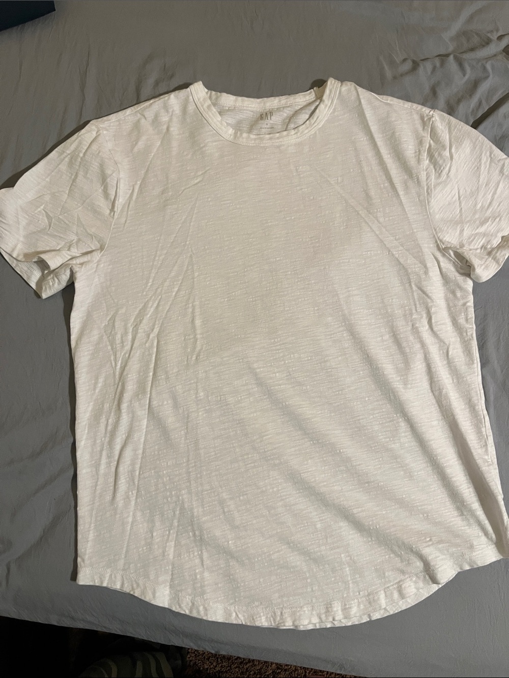 GAP Men's White Short Sleeve Crew Tee